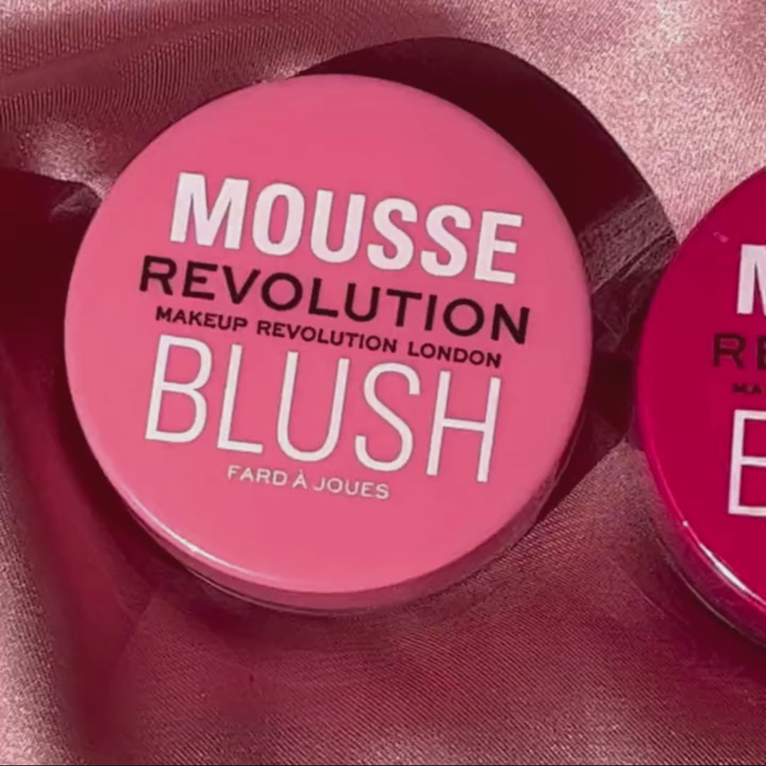 Makeup Revolution Mousse Blusher Blossom Rose Pink