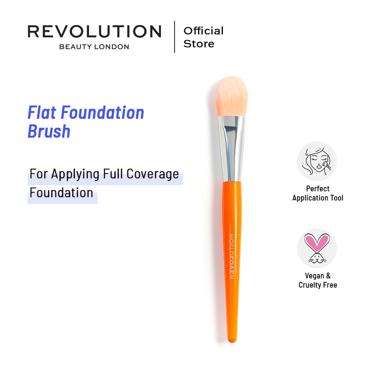 Relove By Revolution Flat Foundation Brush