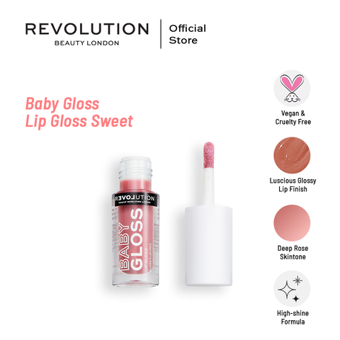Relove By Revolution Baby Gloss Lip Gloss Sweet