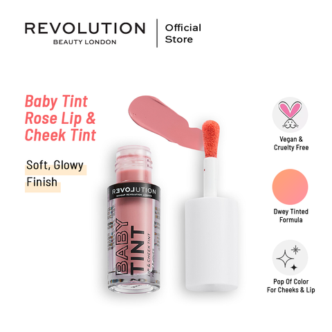 Relove By Revolution Baby Tint Rose Lip & Cheek Tint