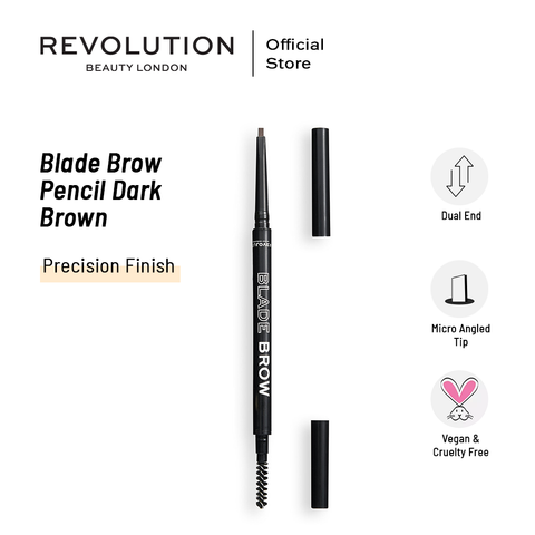 Relove By Revolution Blade Brow Pencil Dark Brown