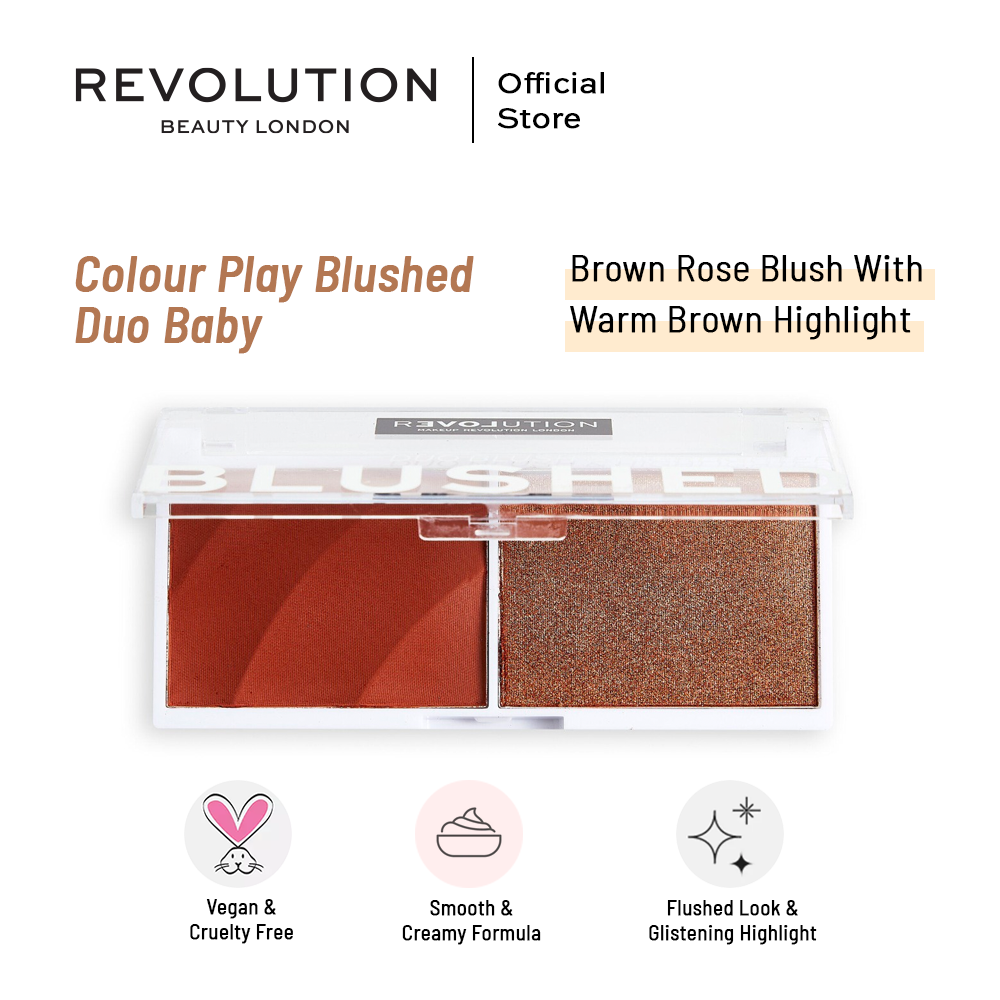 Relove By Revolution Colour Play Blushed Duo Baby