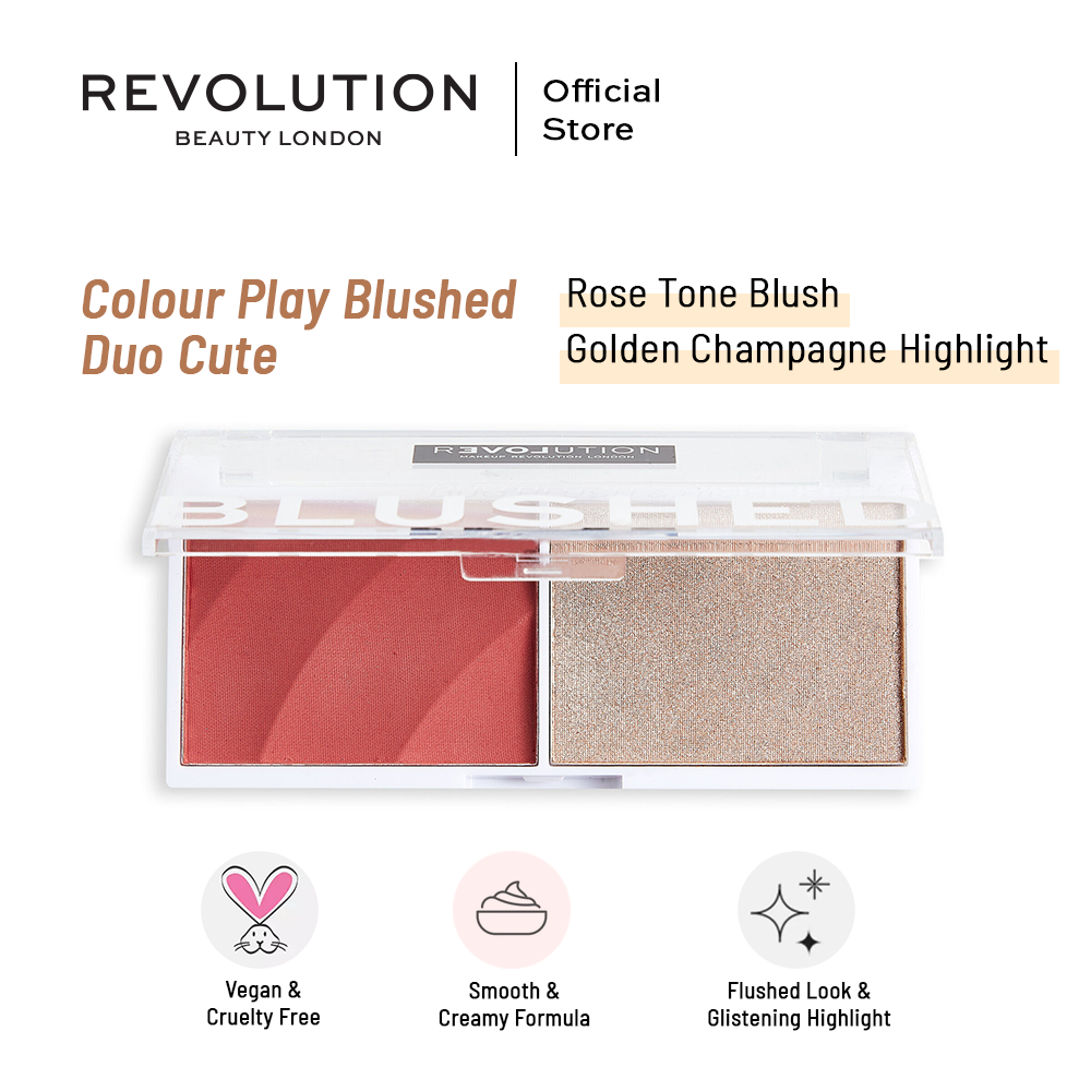 Relove By Revolution Colour Play Blushed Duo Cute