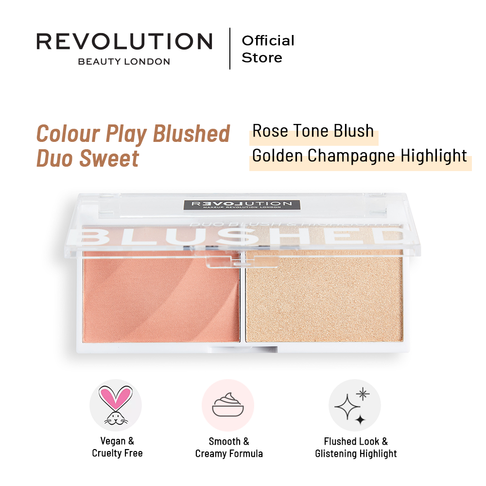 Revolution Relove - Duo blush e illuminante Colour Play Blushed
