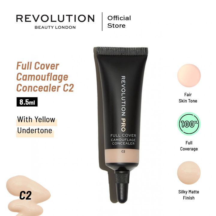 Revolution Pro Full Cover Camouflage Concealer - C2 8.5ml