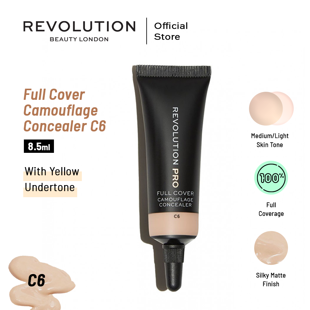 Revolution Pro Full Cover Camouflage Concealer - C6 8.5ml