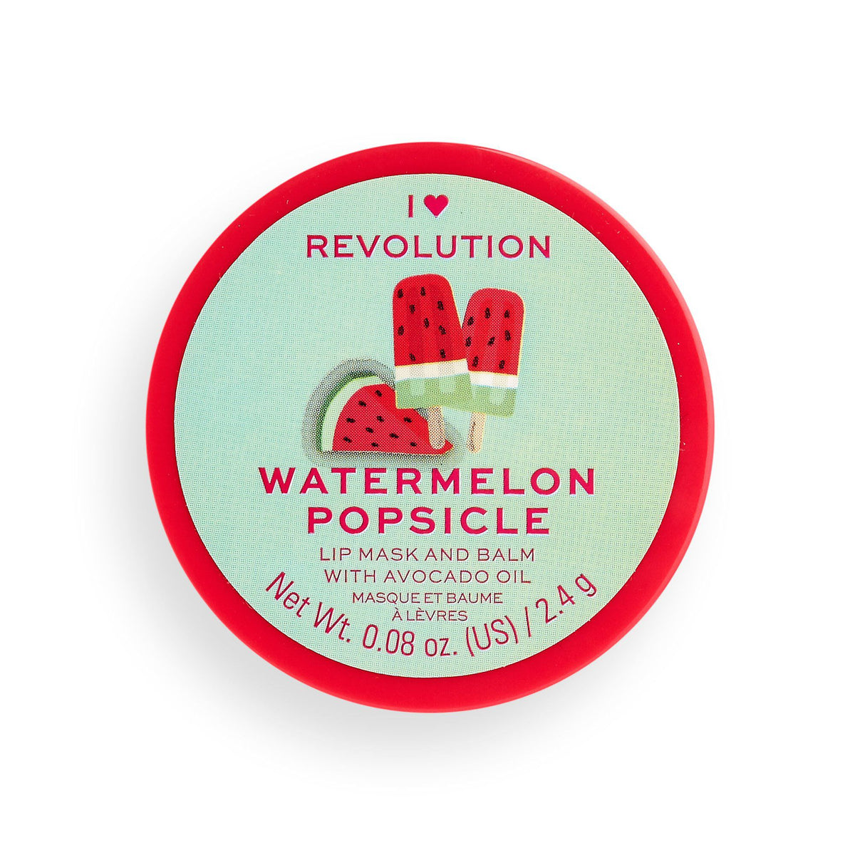 I Heart Revolution Lip Mask & Balm Watermelon Popsicle