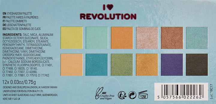 I Heart Revolution Mermaid's Heart Palette