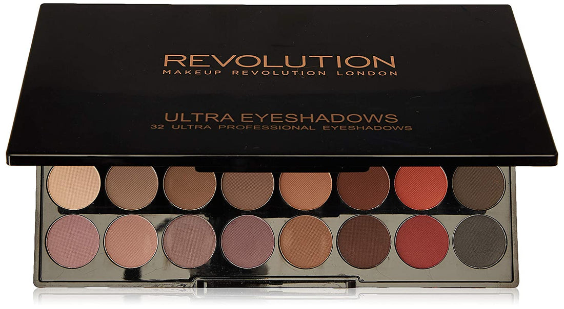 Makeup Revolution Ultra 32 Eyeshadow Palette Flawless Matte 2