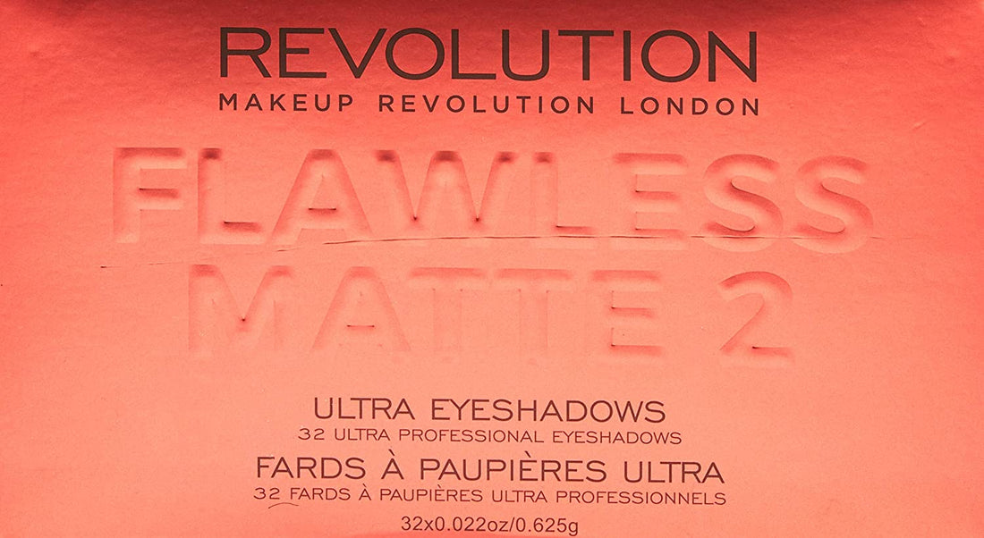 Makeup Revolution Ultra 32 Eyeshadow Palette Flawless Matte 2