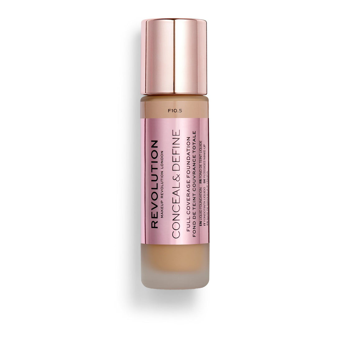 Makeup Revolution Conceal & Define Foundation F10.5 23 ml