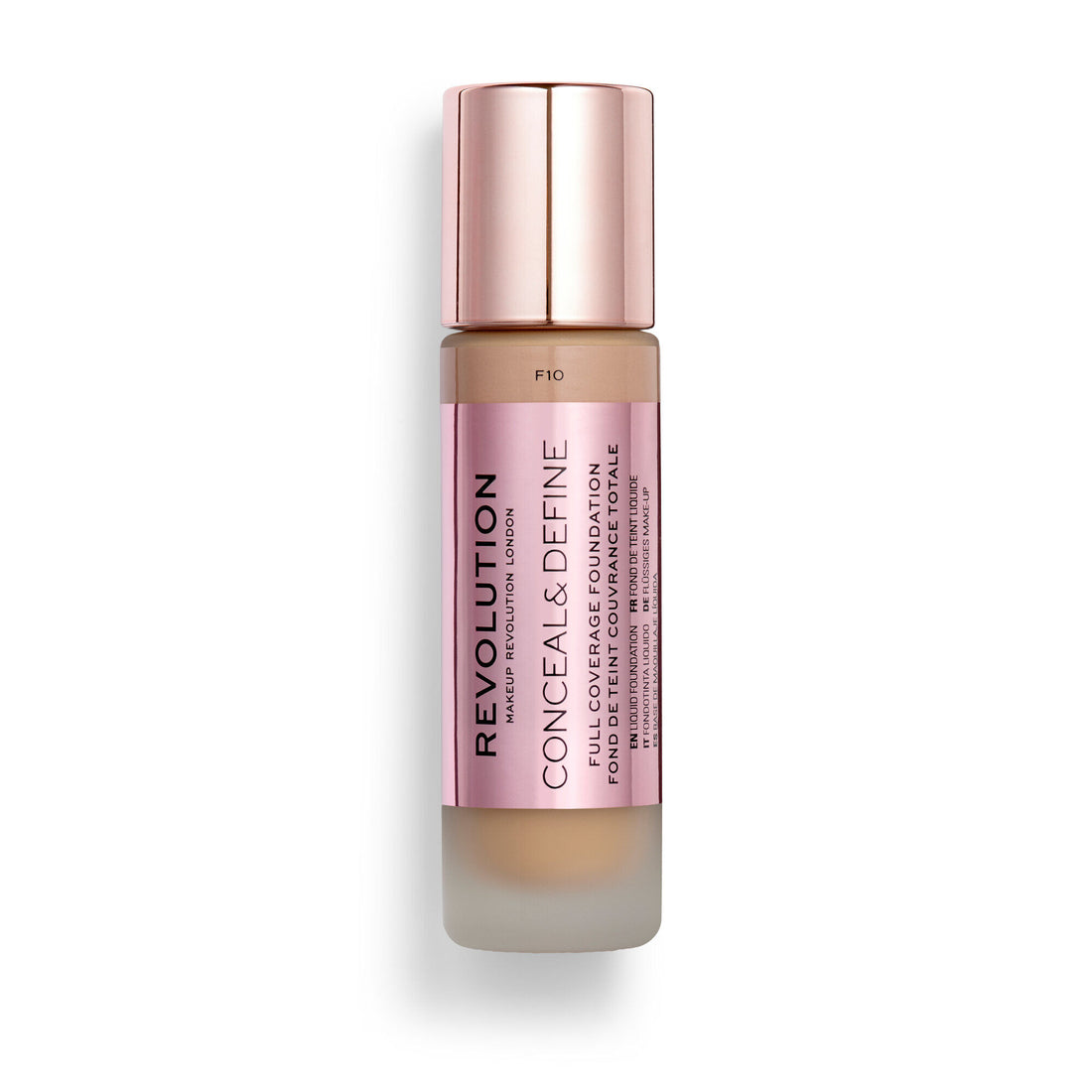 Makeup Revolution Conceal & Define Foundation F10 23 ml