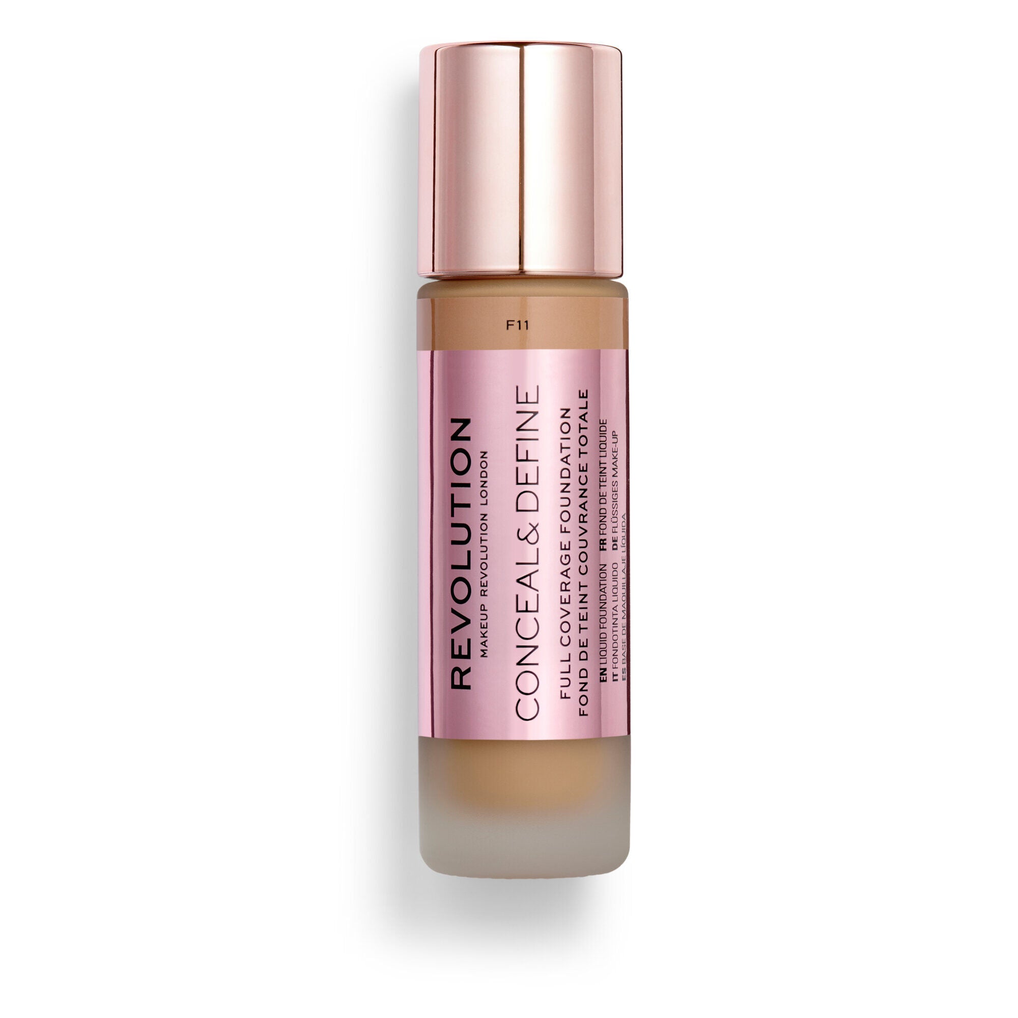 Makeup Revolution Conceal & Define Foundation F11 23ml