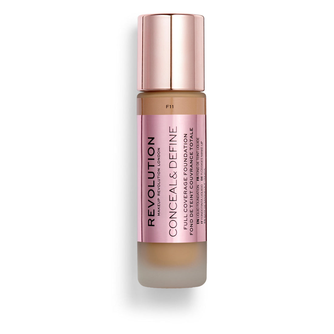 Makeup Revolution Conceal & Define Foundation F11 23ml