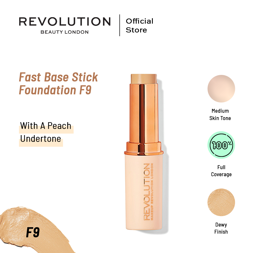 Makeup Revolution Fast Base Stick Foundation - F9