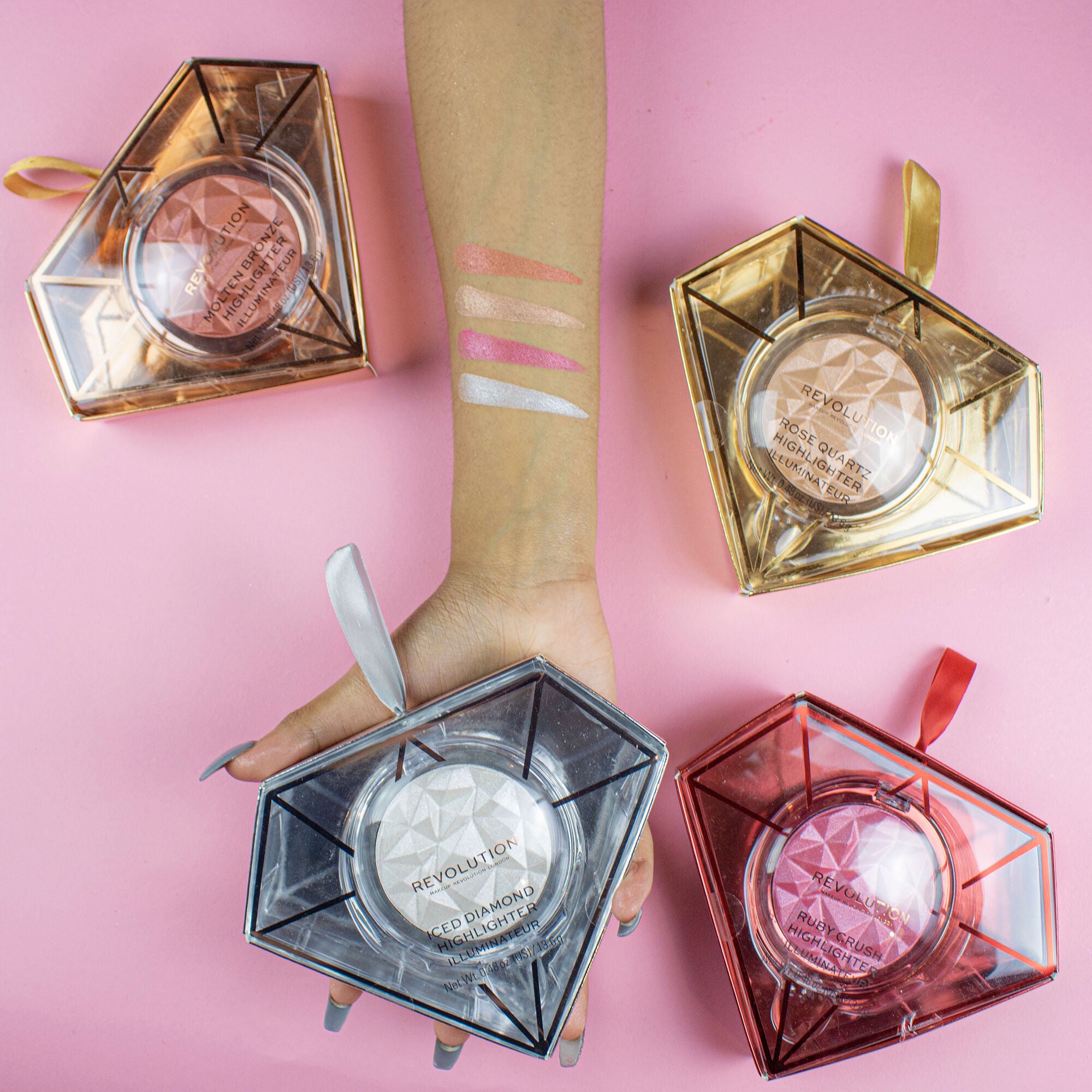 Makeup Revolution Precious Stone Highlighter Rose Quartz