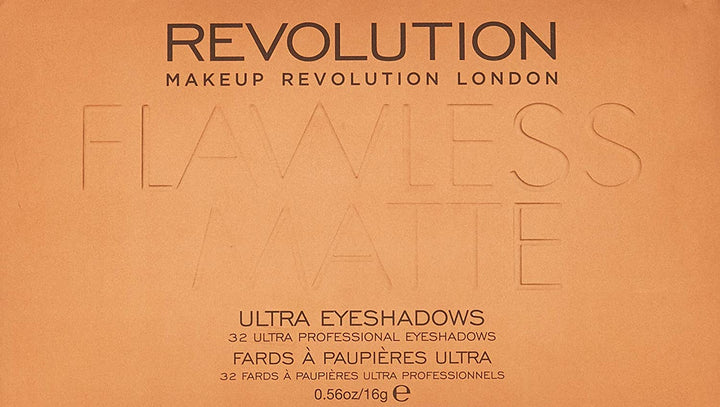 Makeup Revolution Ultra 32 Eyeshadow Flawless Matte