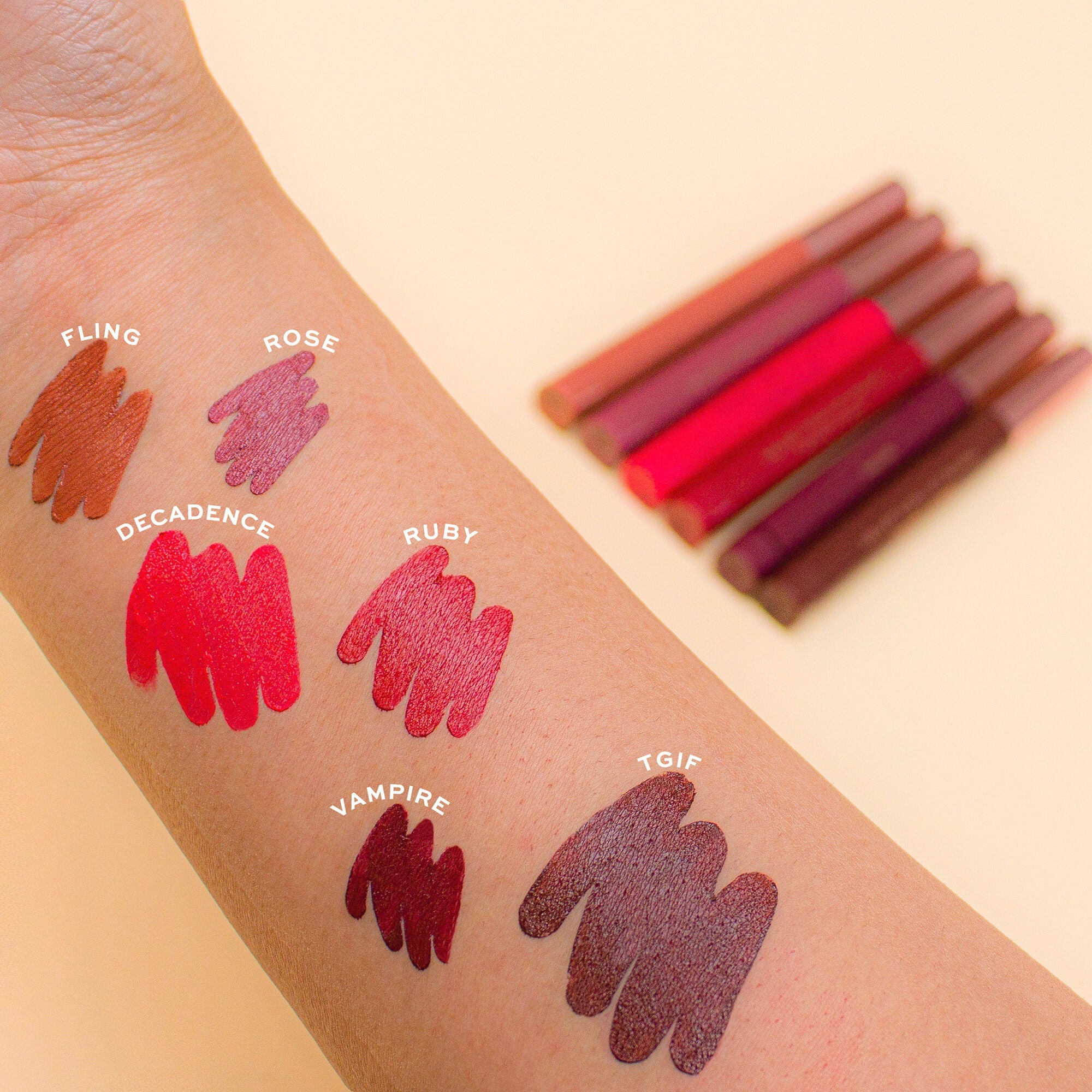 Makeup Revolution Velvet Kiss Lip Crayon TGIF