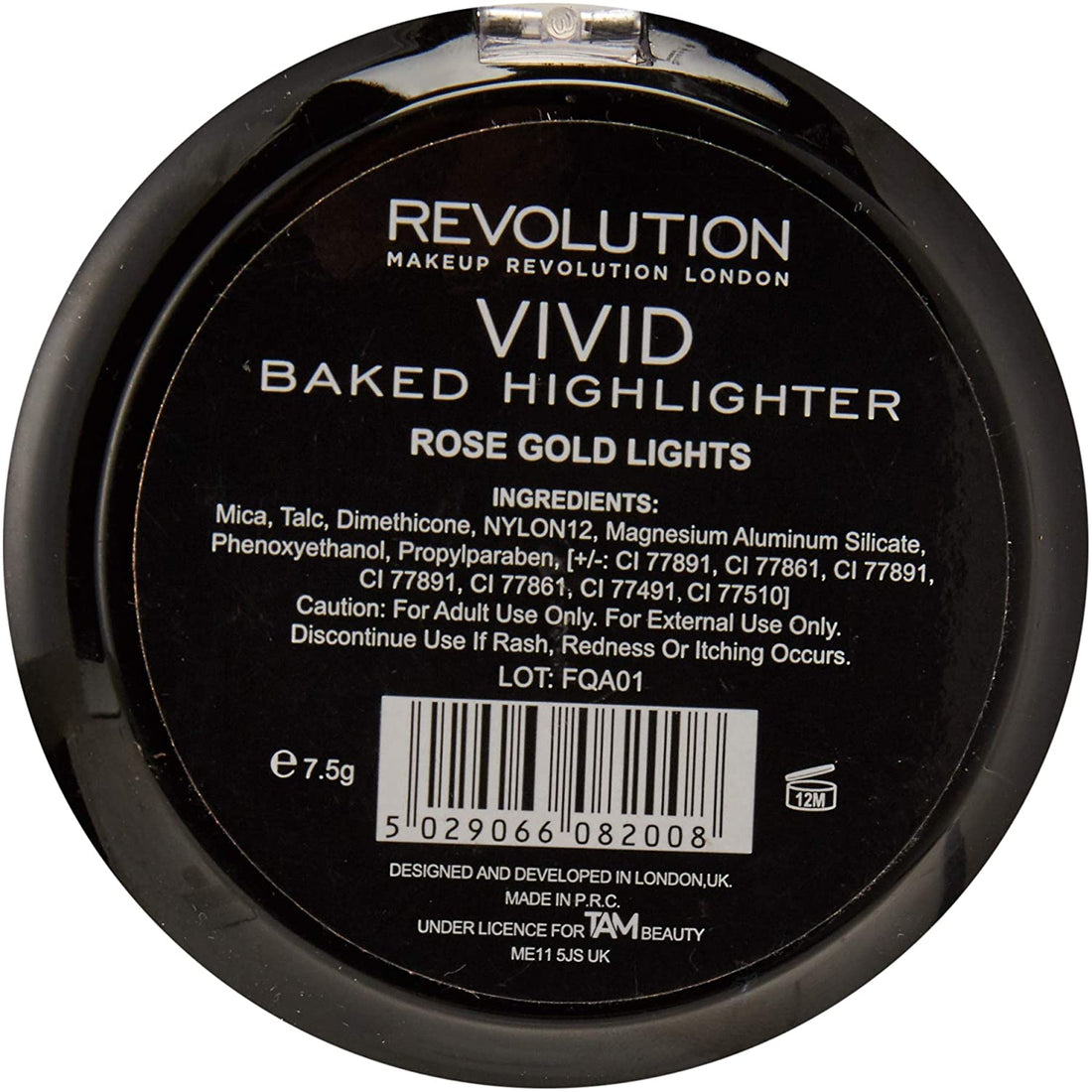 Makeup Revolution Vivid Baked Highlight Rose Gold Lights