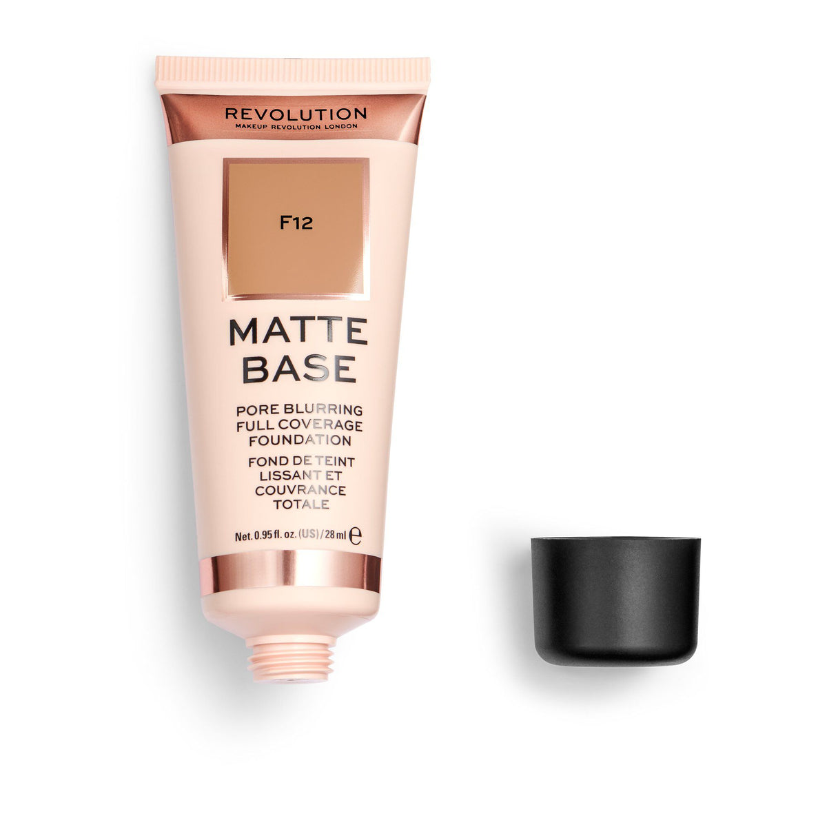 Makeup Revolution Matte Base Foundation F12 28ml