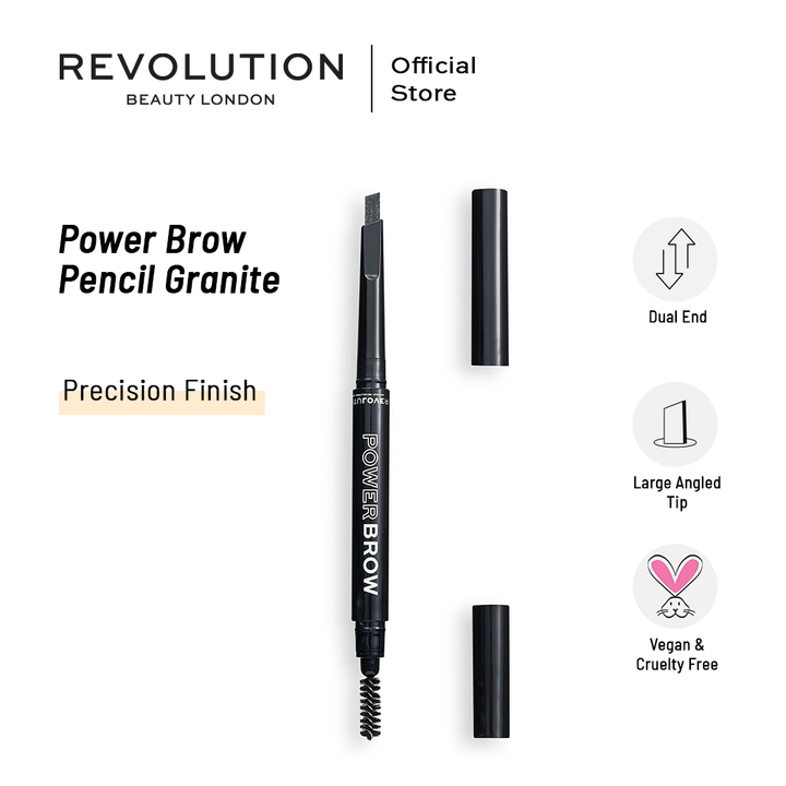 Relove By Revolution Power Brow Pencil Granite