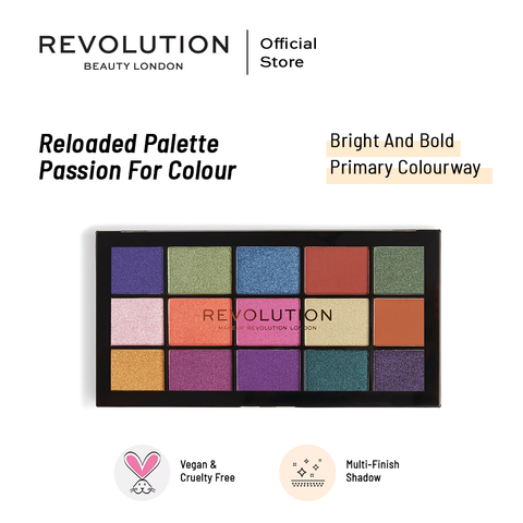 Makeup Revolution Reloaded Palette Passion For Colour