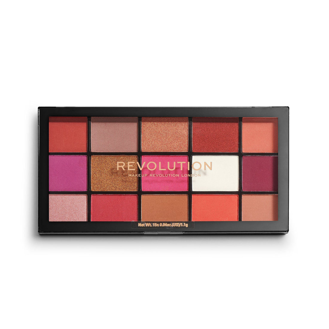 Makeup Revolution Reloaded Palette Red Alert