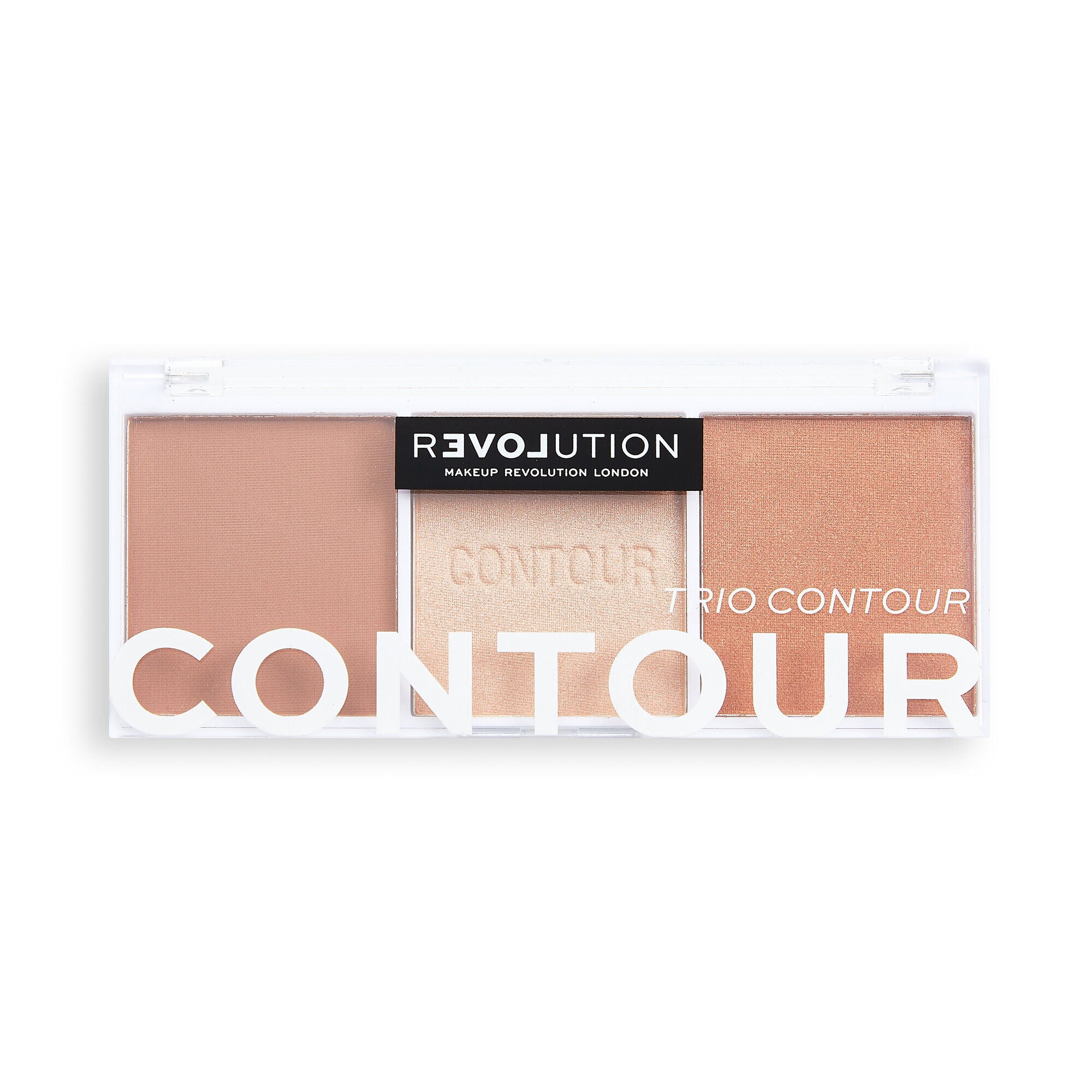 Relove By Revolution Colour Play Contour Trio Palette Baked Sugar