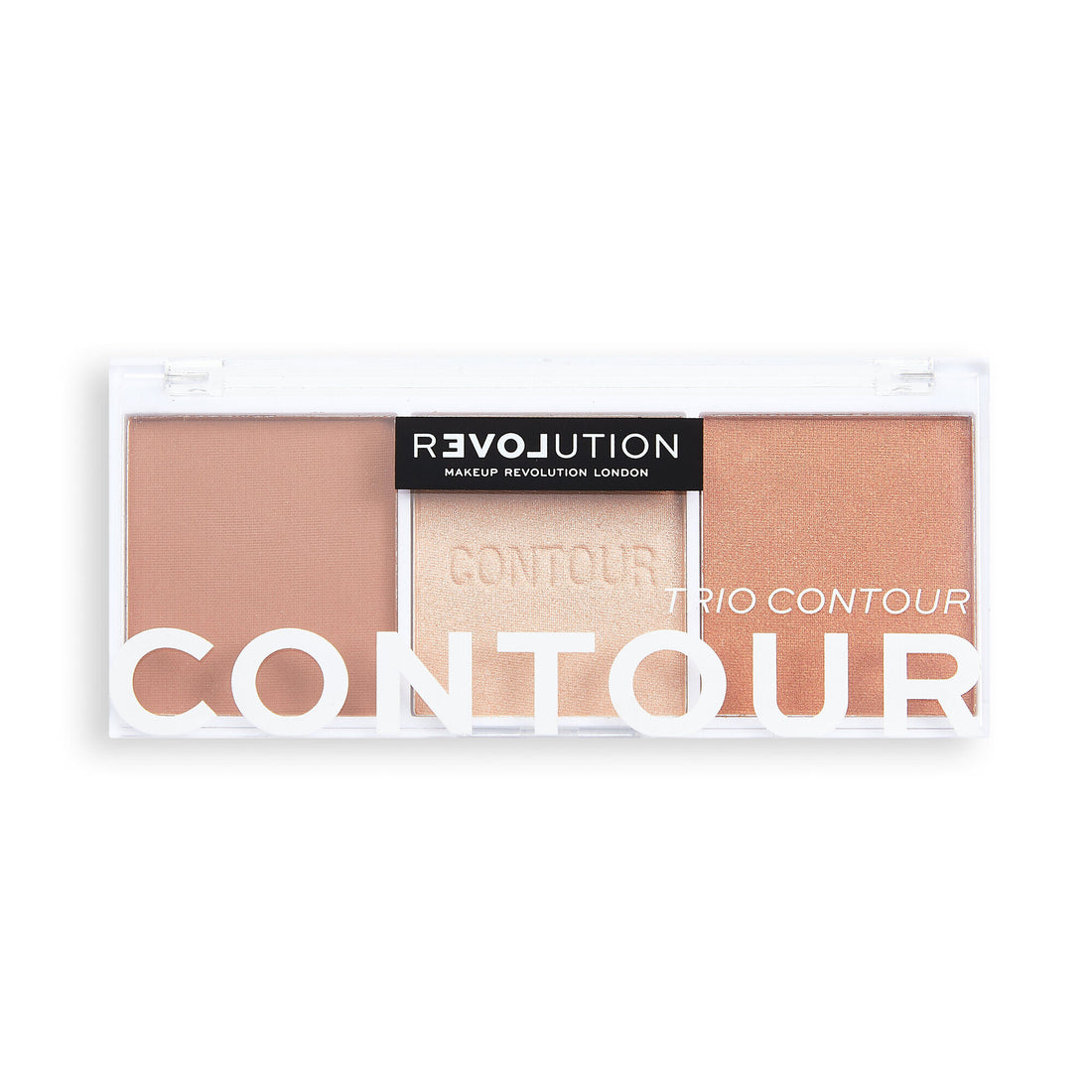 Relove By Revolution Colour Play Contour Trio Palette Baked Sugar