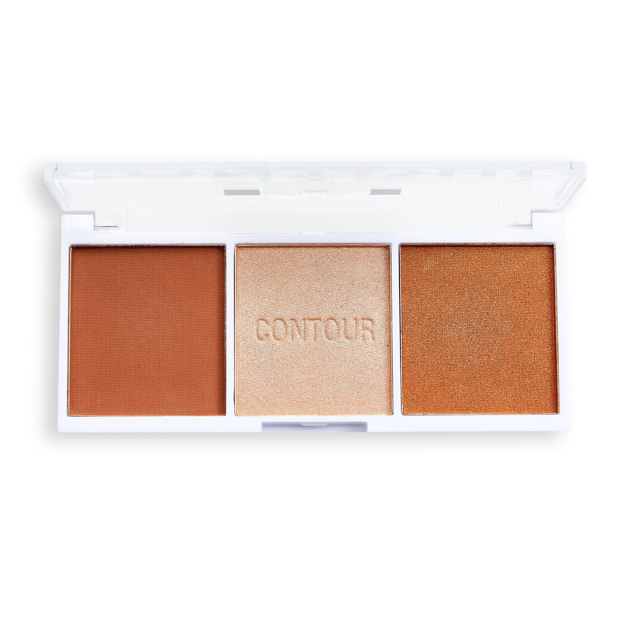 Relove By Revolution Colour Play Contour Trio Palette Baked Sugar