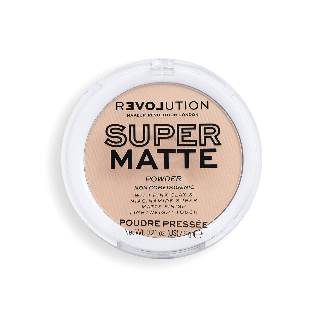 Relove By Revolution Super Matte Pressed Powder Vanilla