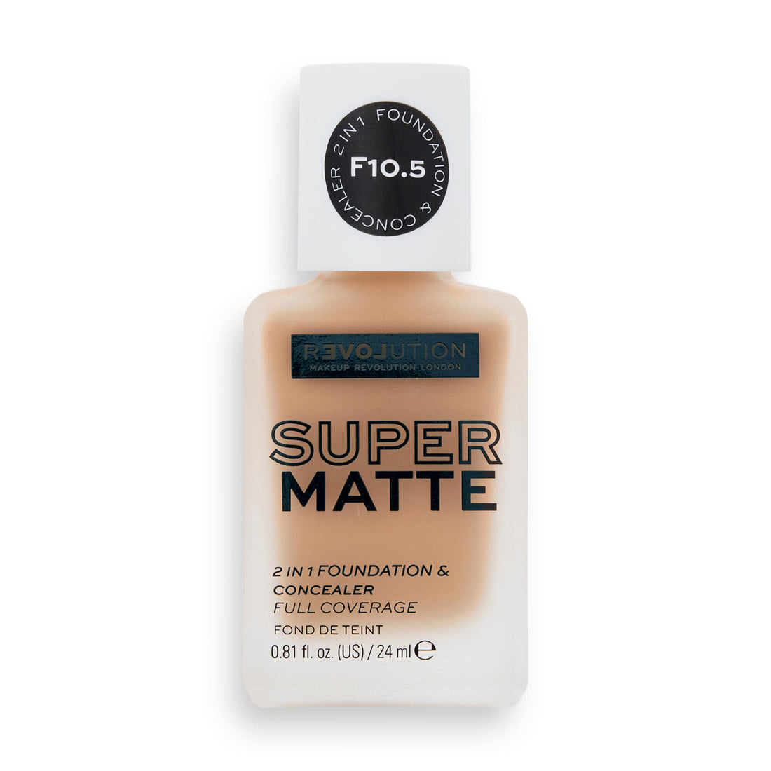 Relove By Revolution Supermatte Foundation F10.5 24ml