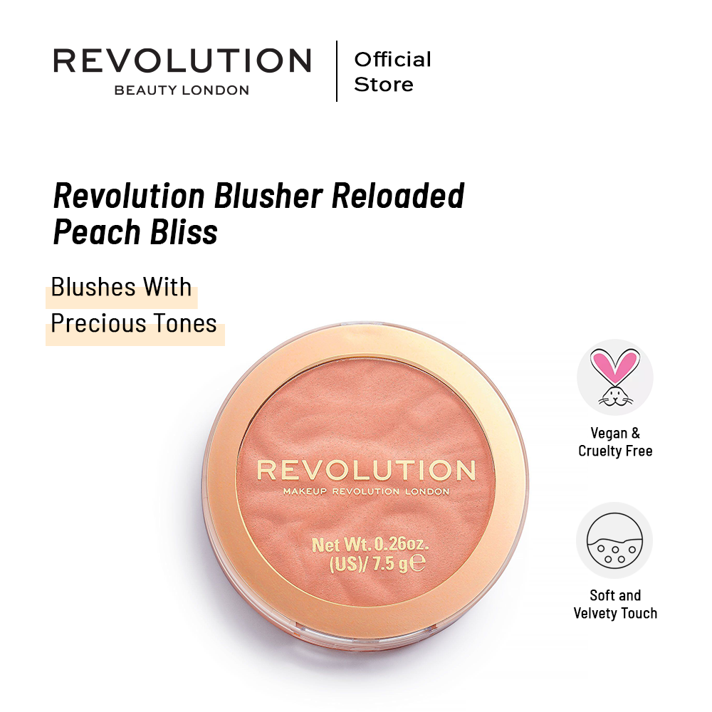 Makeup Revolution Blusher Reloaded Peach Bliss