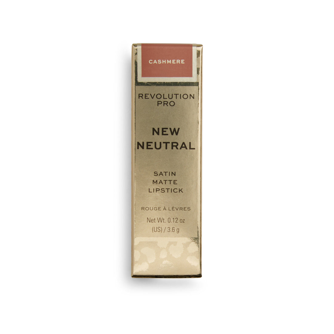 Revolution Pro New Neutral Satin Matte Lipstick Cashmere