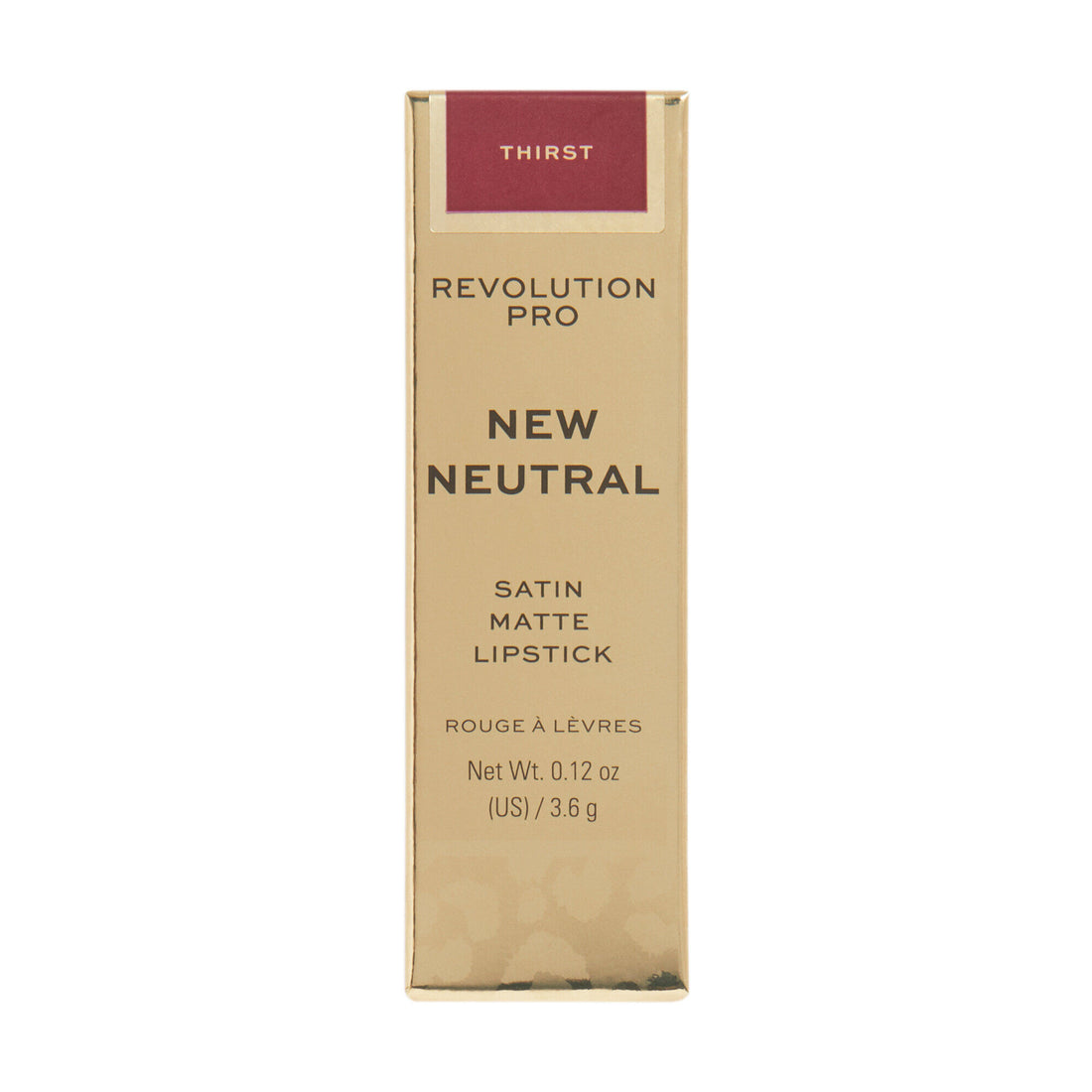 Revolution Pro New Neutral Satin Matte Lipstick Thirst