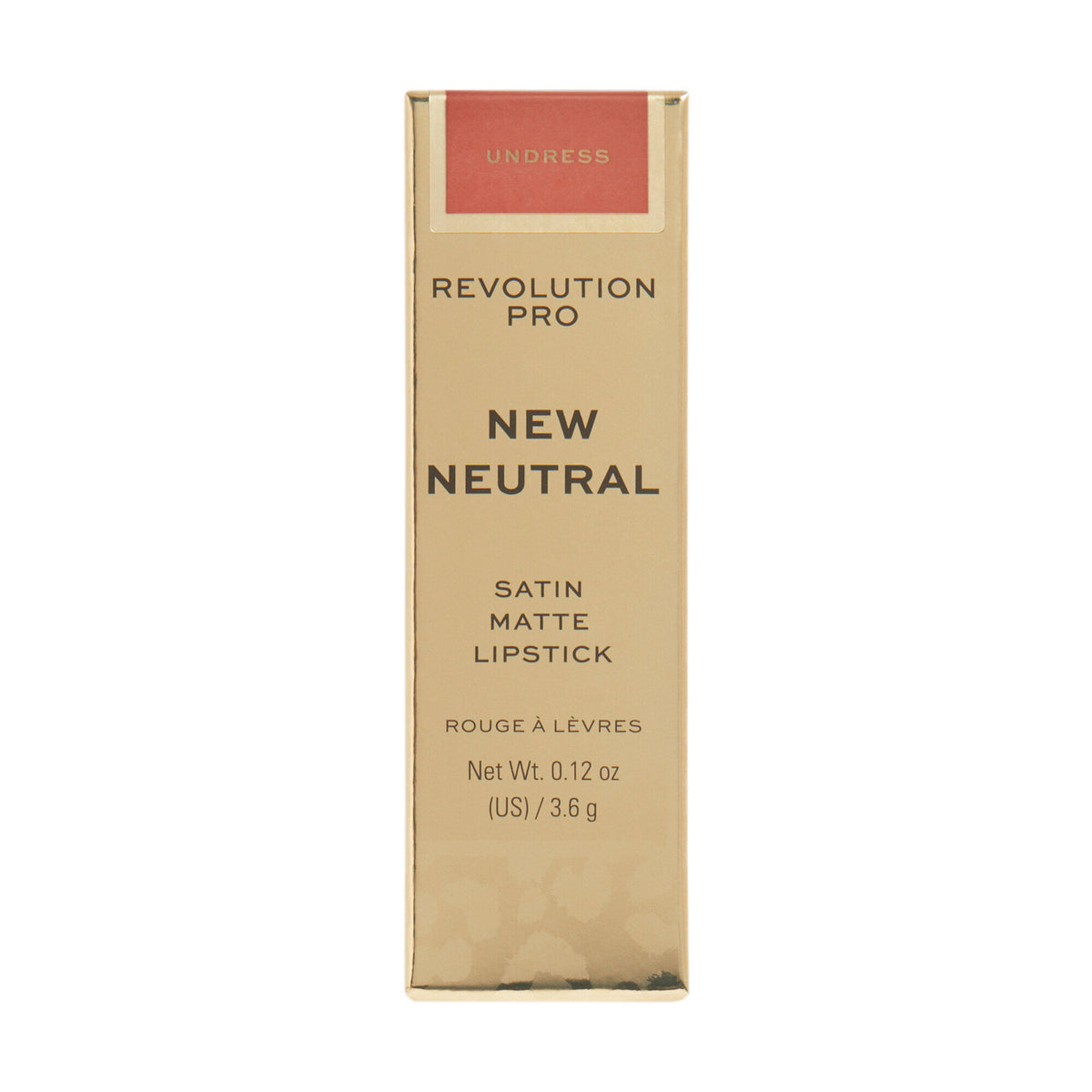 Revolution Pro New Neutral Satin Matte Lipstick Undress