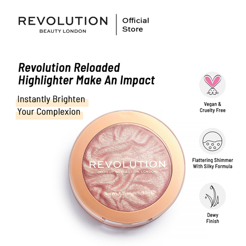 Makeup Revolution Reloaded Highlighter Make An Impact