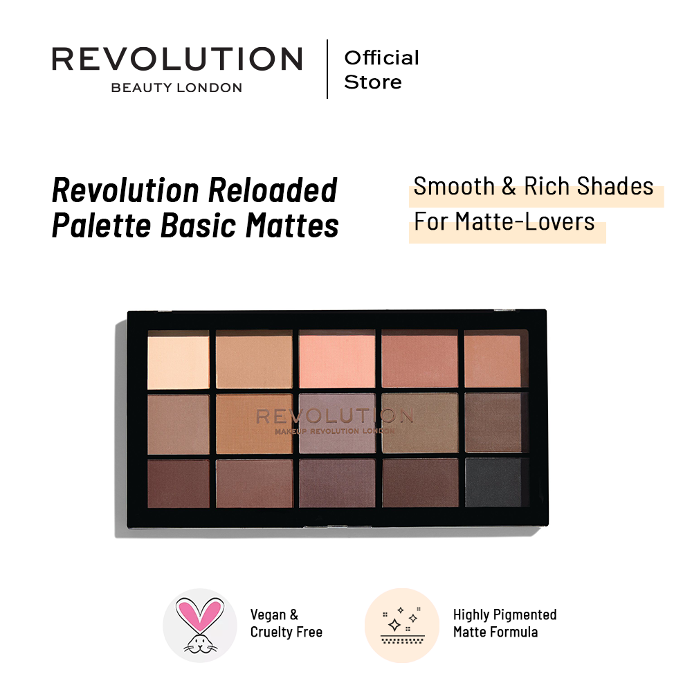 Makeup Revolution Reloaded Palette Basic Mattes