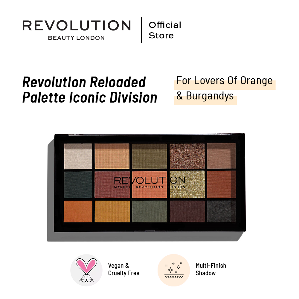 Makeup Revolution Reloaded Palette Iconic Division
