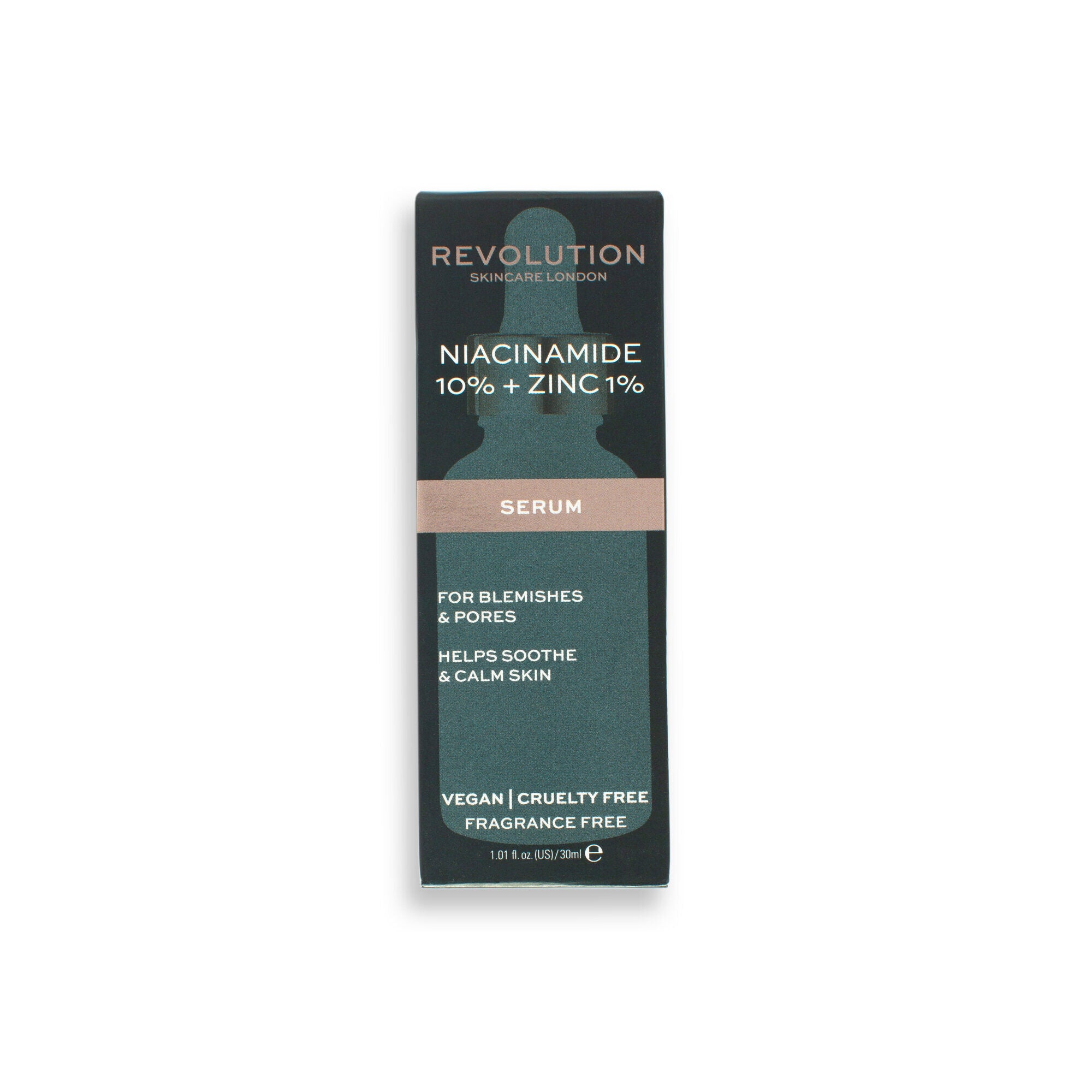 Revolution Skincare 10% Niacinamide And 1% Zinc Blemish & Pore Serum 30ml