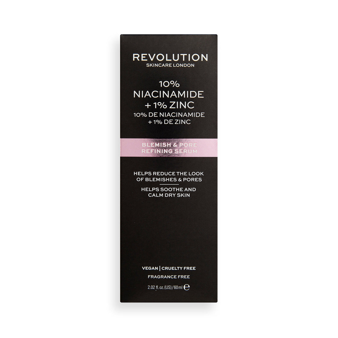 Revolution Skincare 10% Niacinamide And 1% Zinc Blemish & Pore Serum SUPER SIZED 60ml