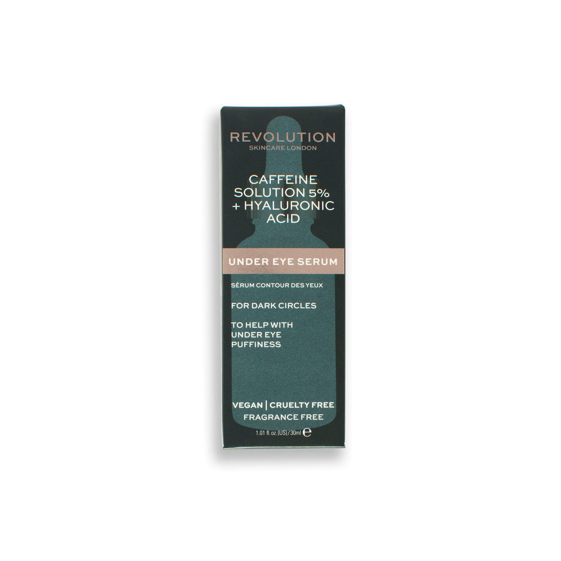 Revolution Skincare 5% Caffeine And Hyaluronic Acid Revitalising Under Eye Serum 30ml