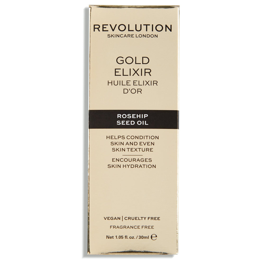 Revolution Skincare Gold And Rosehip Seed Oil Nourishing Oil 30ml