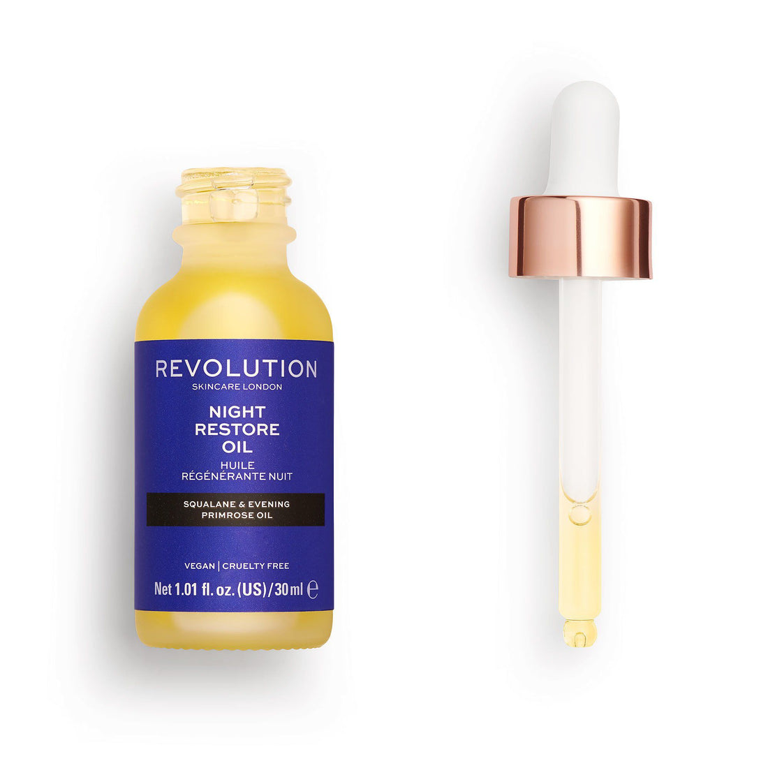 Revolution Skincare Squalane Night Restore Oil 30ml