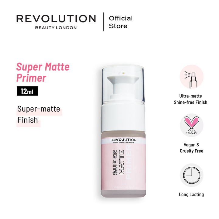 Relove By Revolution Super Matte Primer 12ml