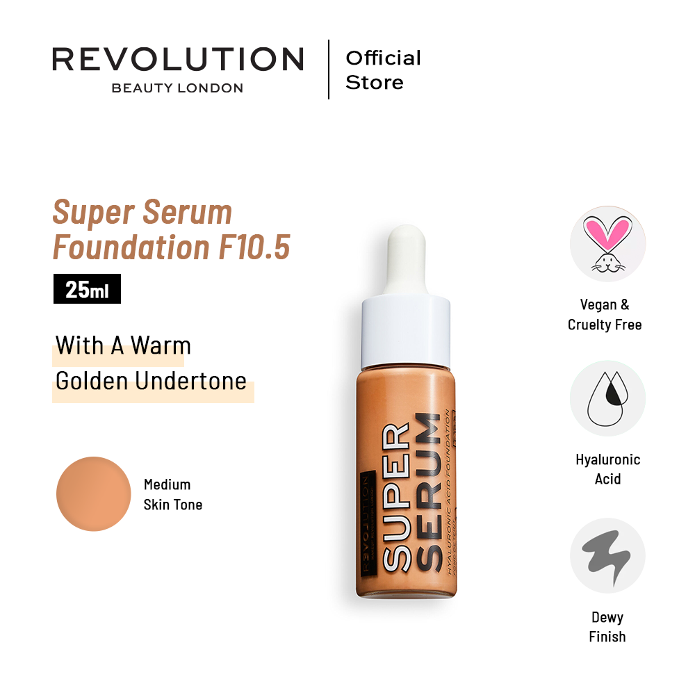 Relove By Revolution Super Serum Foundation F10.5 25ml