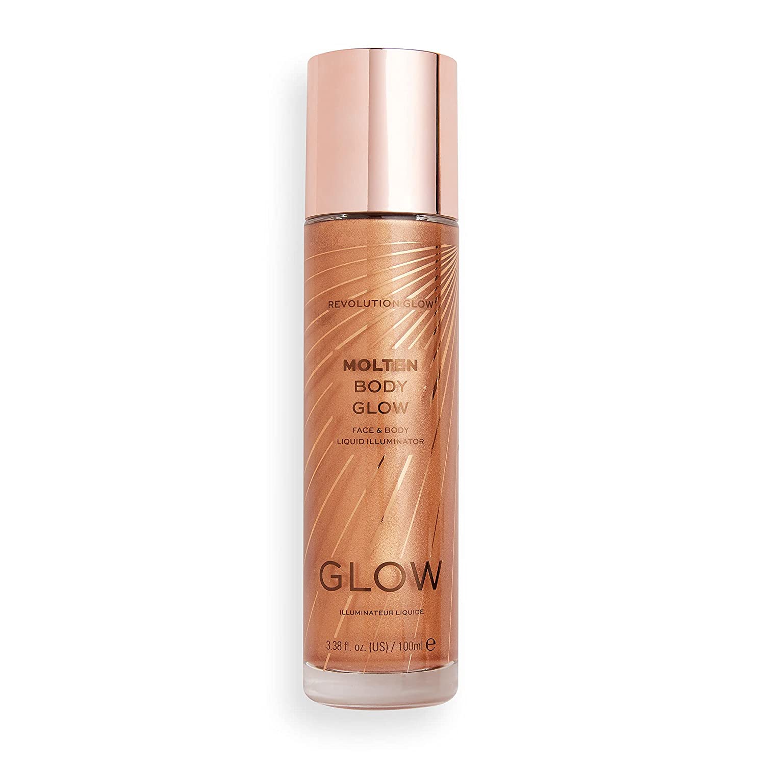 Makeup Revolution Glow Molten Body Bronze Liquid Illuminator 100ml