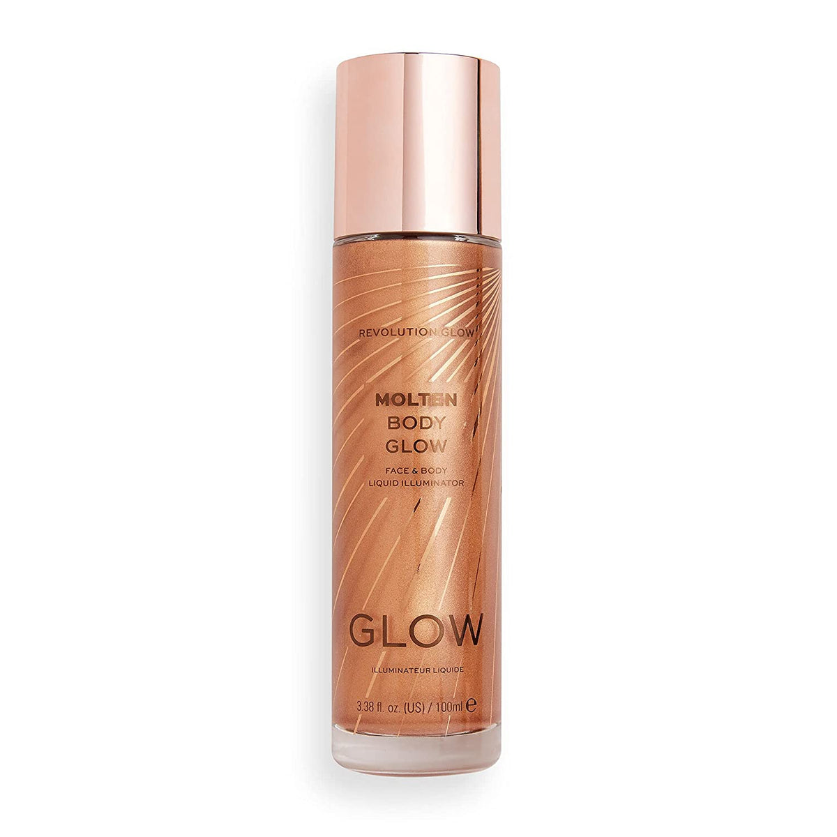Makeup Revolution Glow Molten Body Bronze Liquid Illuminator 100ml