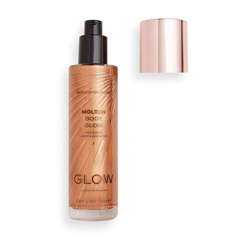 Makeup Revolution Glow Molten Body Bronze Liquid Illuminator 100ml
